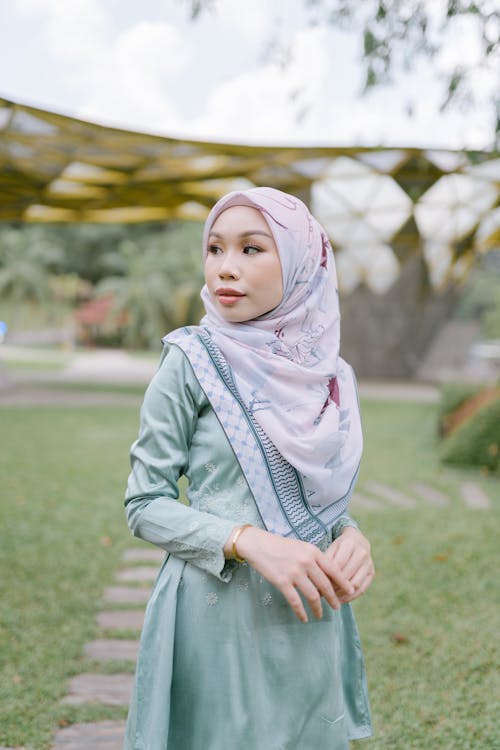 Základová fotografie zdarma na téma elegantní oblečení, hidžáb, módní fotografie
