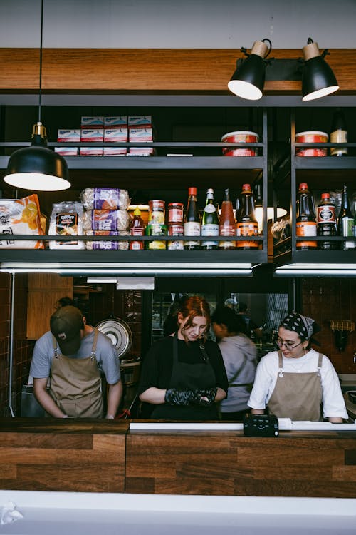 Baristas during Work