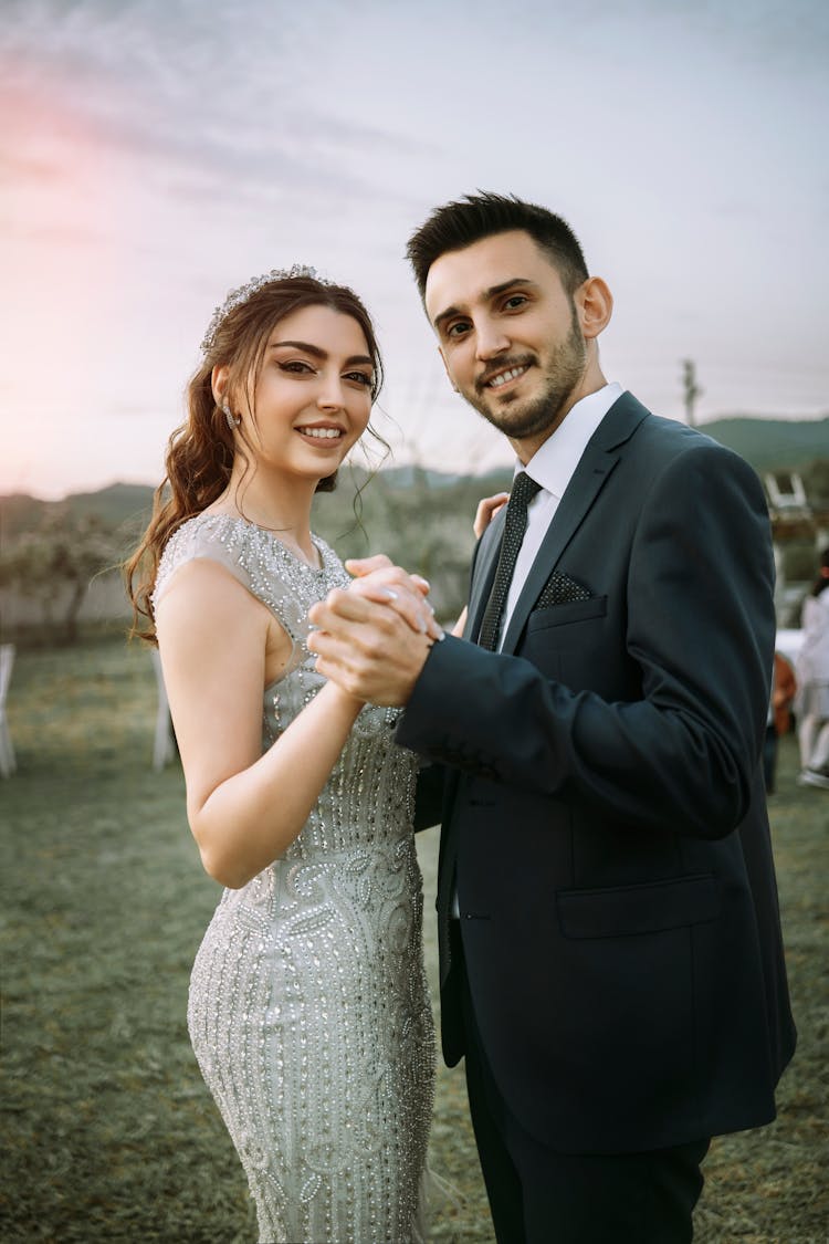 Elegant Couple Dancing