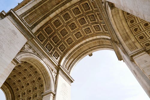 Fotos de stock gratuitas de Arco del Triunfo, arco triunfal de la estrella, de cerca