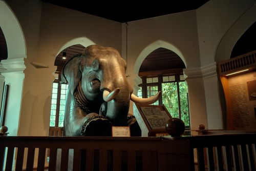 Free Hill palace museum  Stock Photo