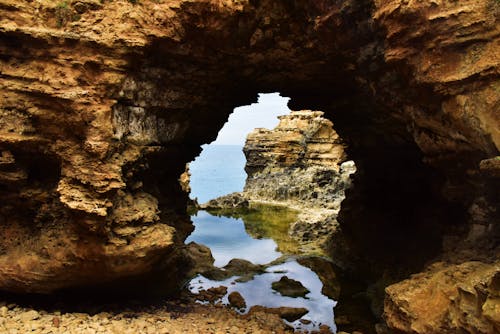 Brown Rock Formation