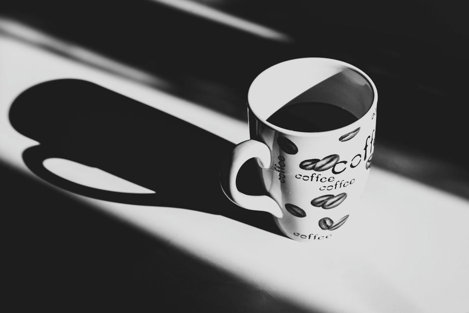coffee mug natural light lifestyle photo 1