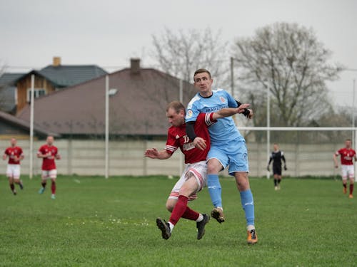 Gratis lagerfoto af fodbold, hold, kamp