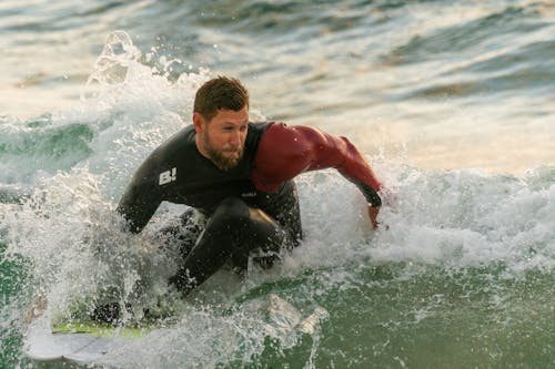 Man Surfing