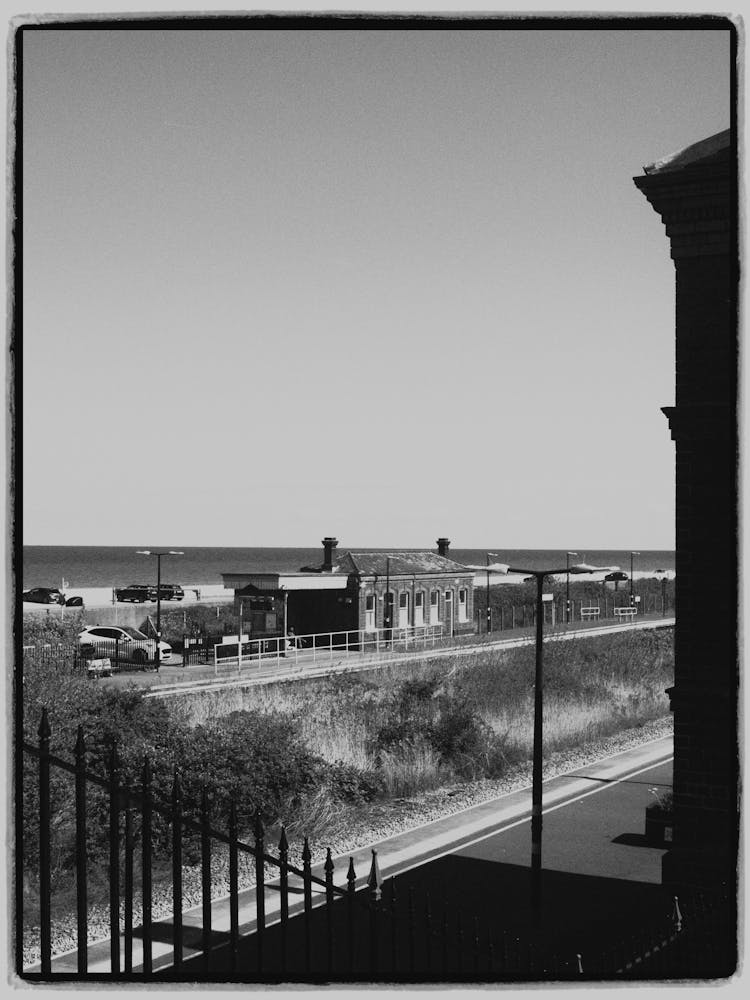 Railway Station In Countryside