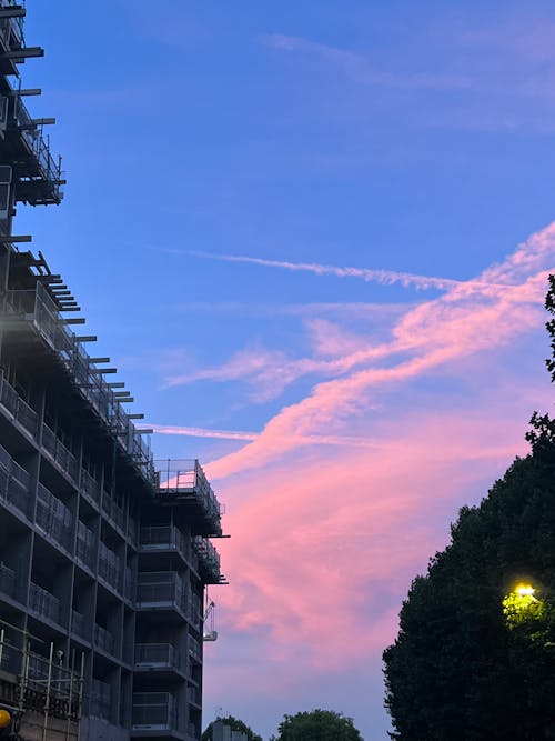 ピンクの空, ピンクの雲, ロンドンの無料の写真素材