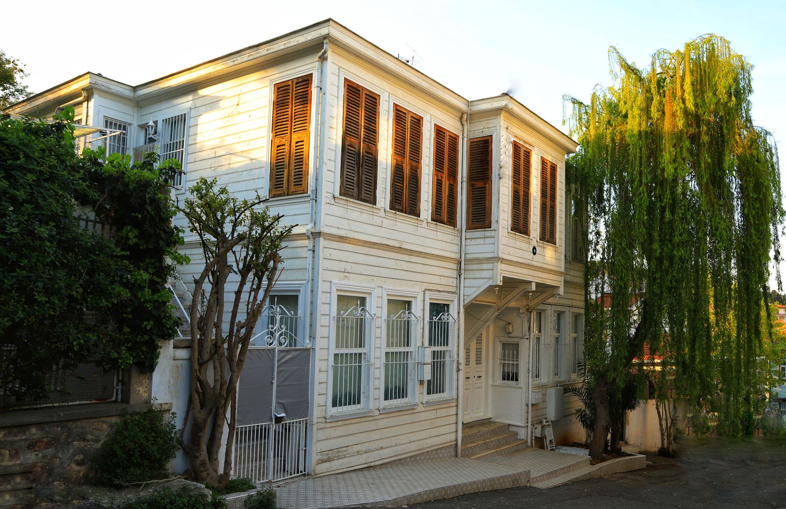 Residential home with exterior siding