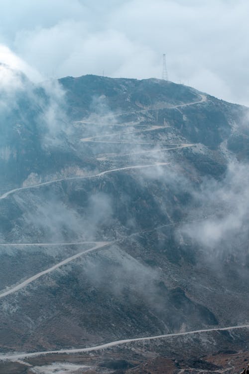 Základová fotografie zdarma na téma hory, krajina, mlha