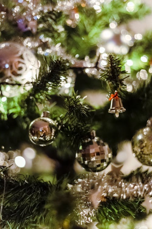 Close-Up Photo of Christmas Ornaments