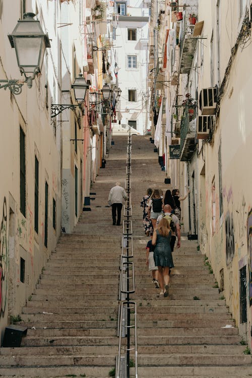 Long Lisbon Staircase
