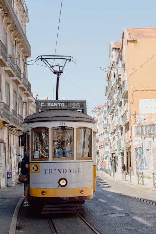 Tram in Lisbon Street