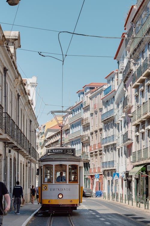 Tram on Lisbon Street