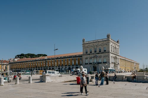 Foto stok gratis alun-alun perdagangan, antigas cidades, cityscape