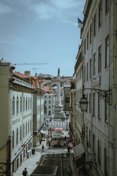 Alley in Front of the Rossio Square