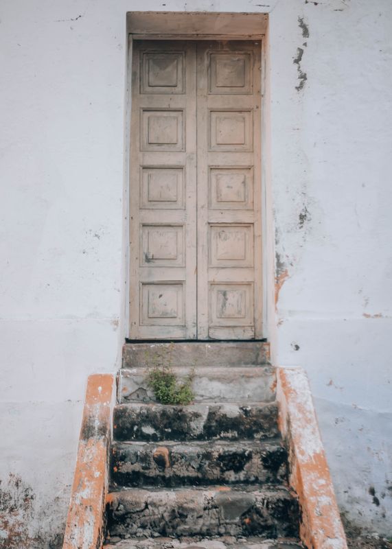 An old wooden door - What In Jesus Name Actually Means