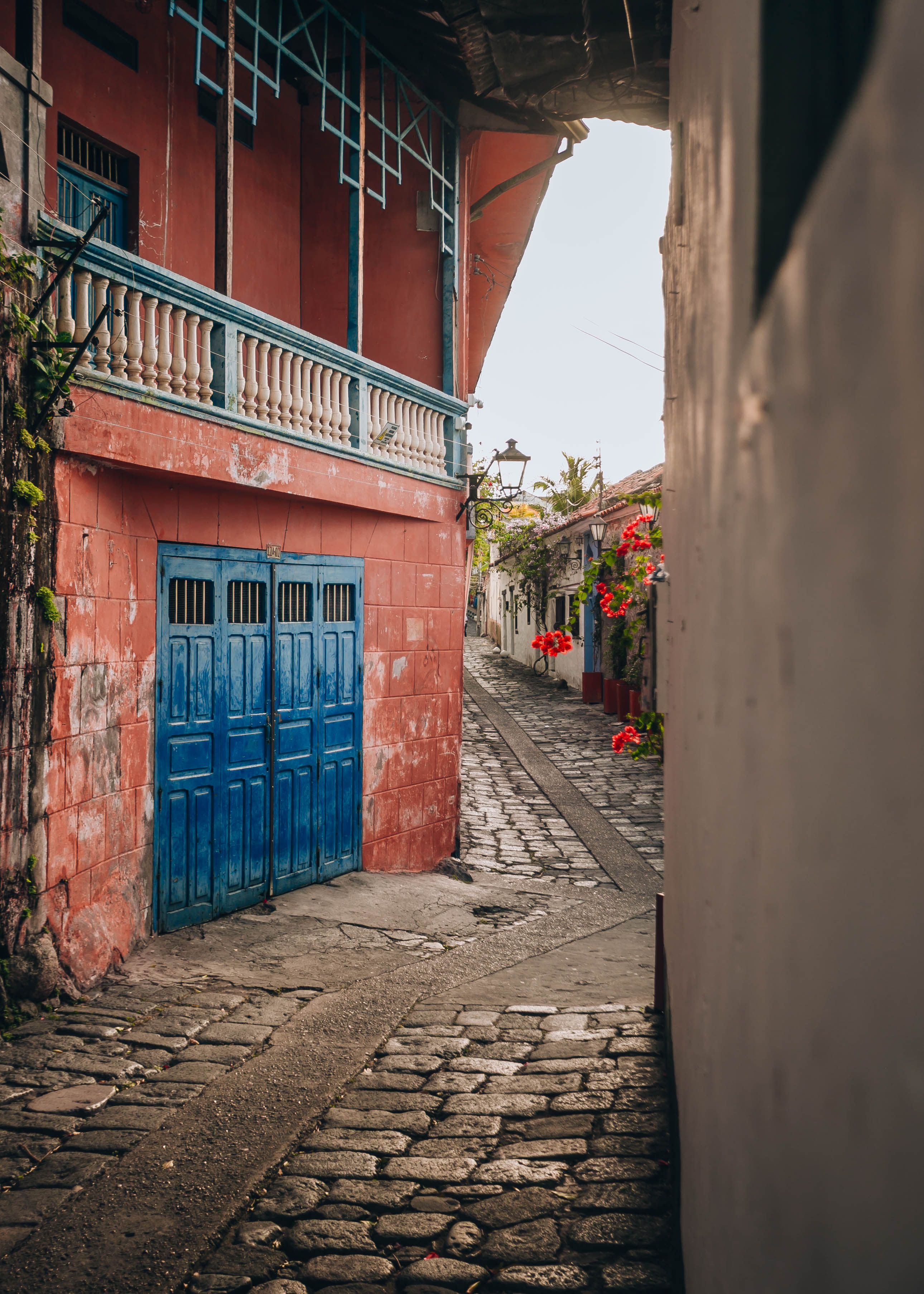 Old Buildings on Narrow Paved Street · Free Stock Photo