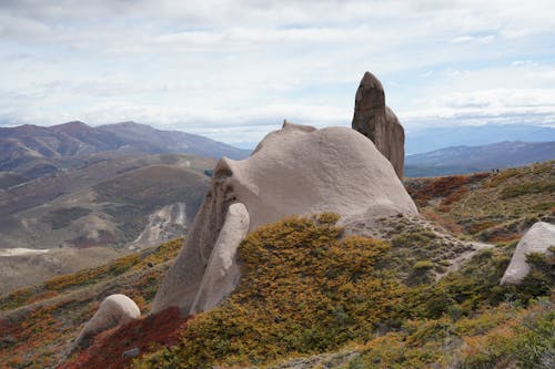 Sand Formation on Hill in Patagonia in Argentina