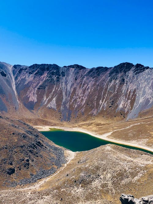 Imagine de stoc gratuită din apă, crater, fotografiere verticală