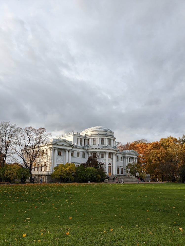 Palace On Yelagin Island In Saint Petersburg