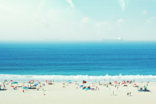 Free stock photo of atlantic, beach, blue