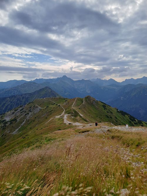 Hiking Trail on the Ridge of the Tatra Mountains