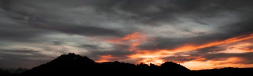 Ingyenes stockfotó 4k-háttérkép, alpesi naplemente, esztétikus háttérkép témában