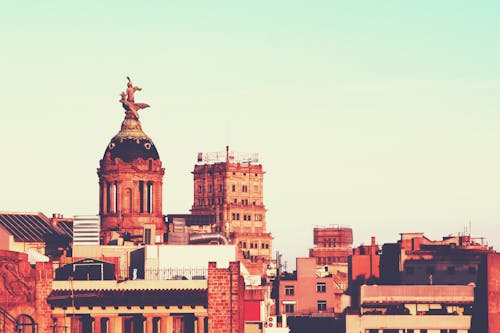 Brown Concrete Buildings