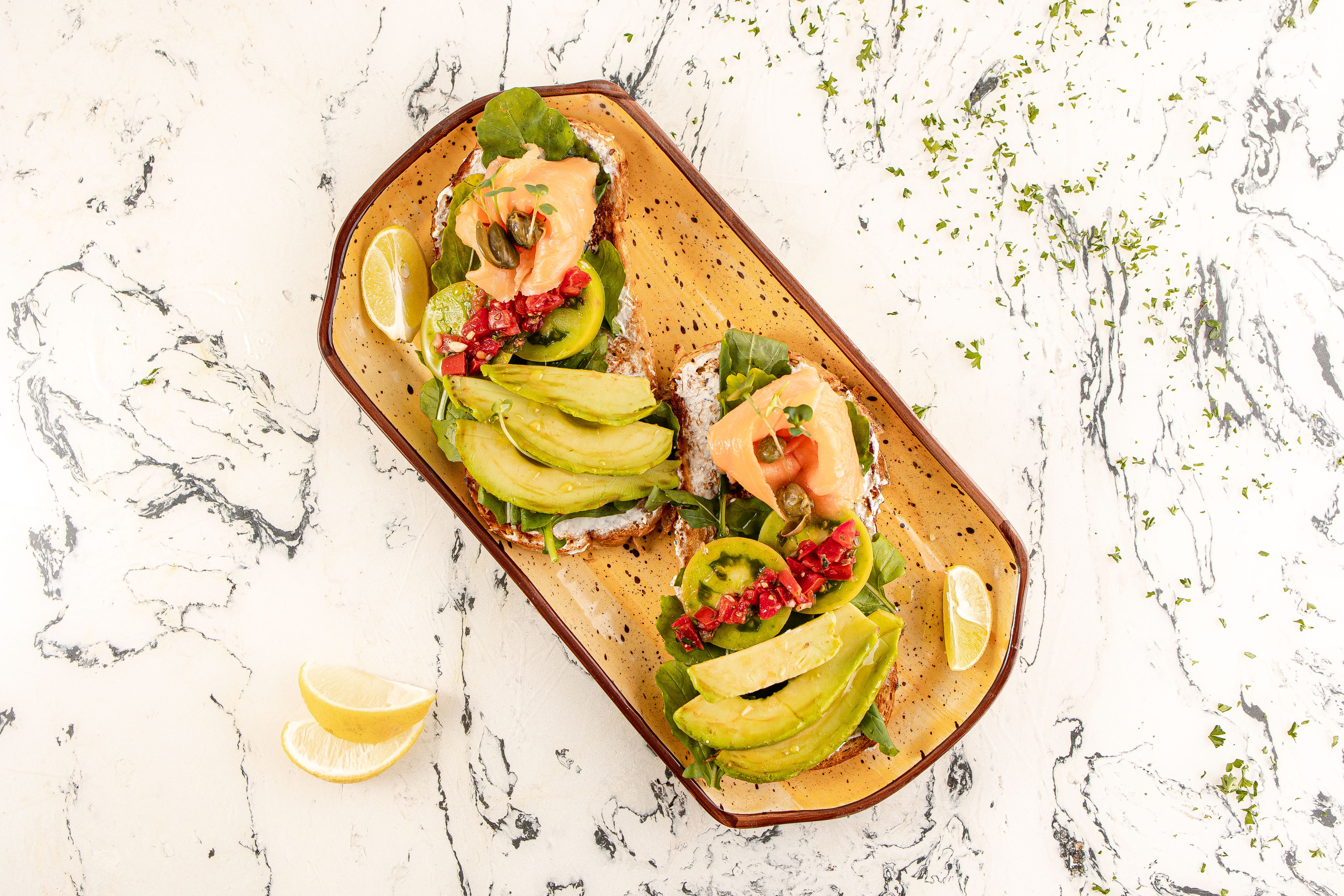 Loaded Avocado Toast with Crispy Bacon