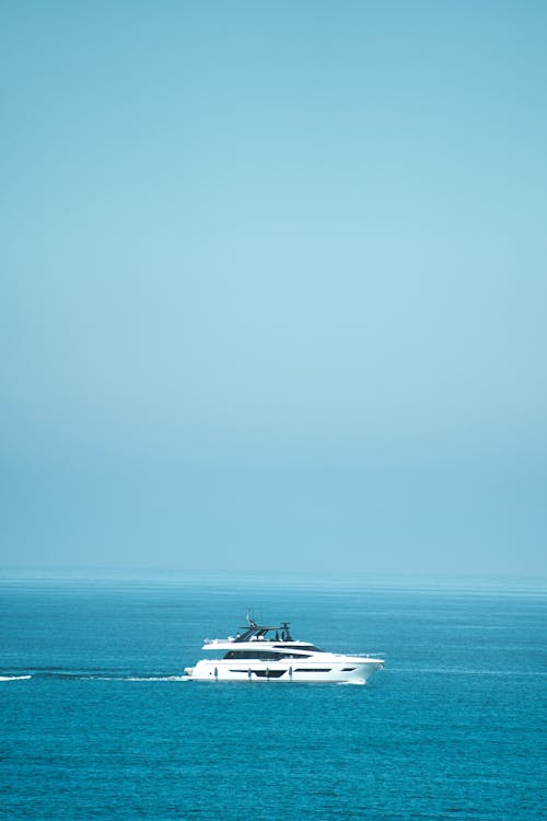 Luxurious Yacht in Sea