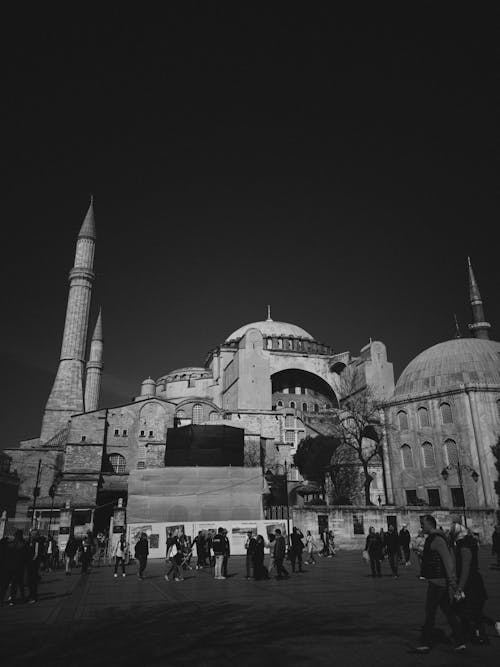 Hagia Sophia in Black and White