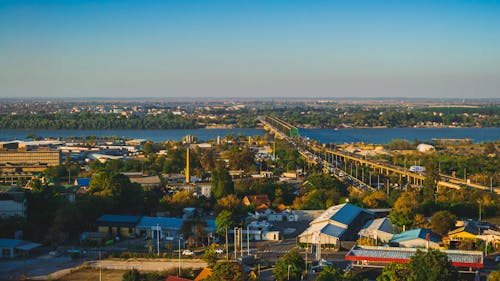 Belgrade with Danube River