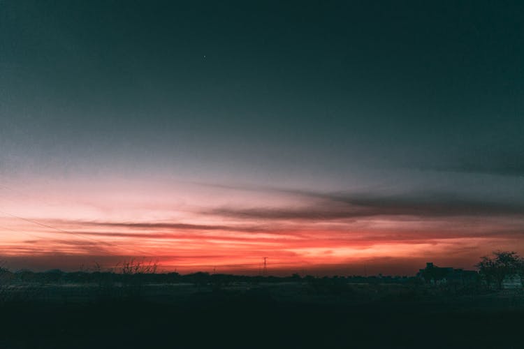 Countryside At Sunset