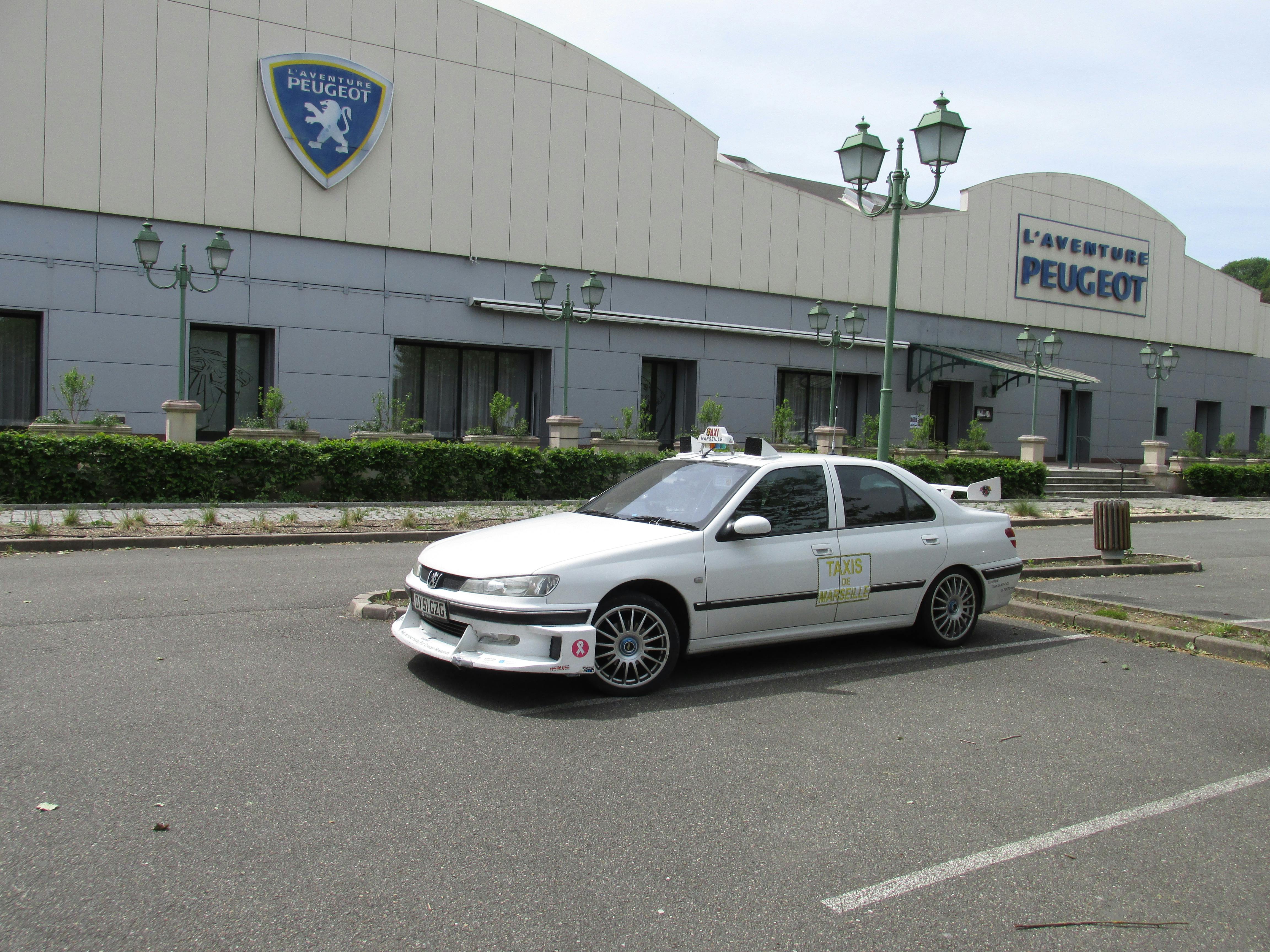 Free stock photo of taxi marseille peugeot 406