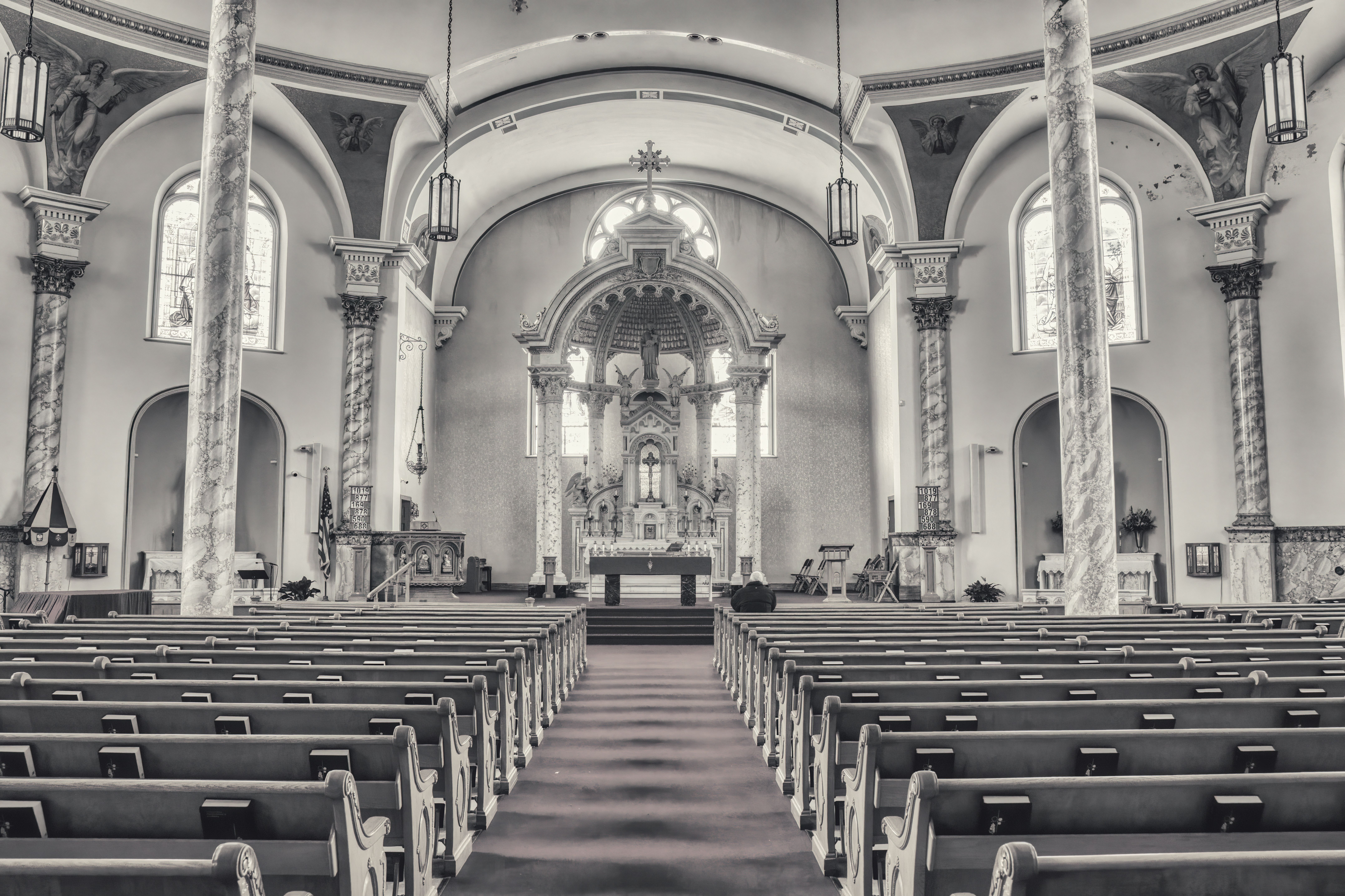 The Basilica of Saint Stanislaus Kostka in Winona, Minnessota, USA