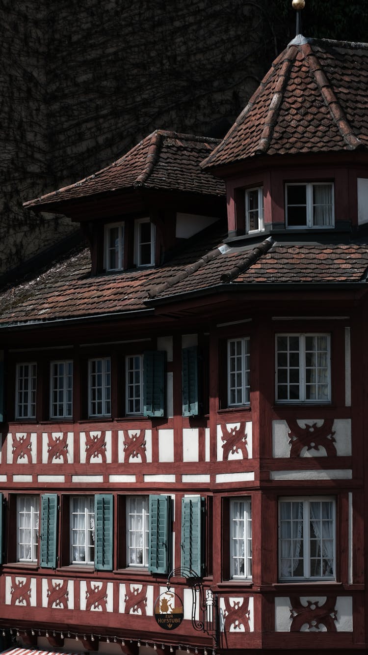 Exterior Of A Timber House