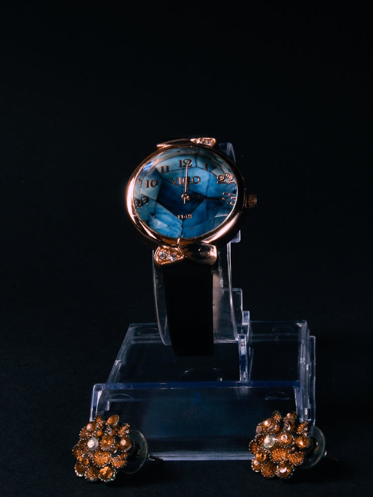 Luxury Wristwatch And Cufflinks