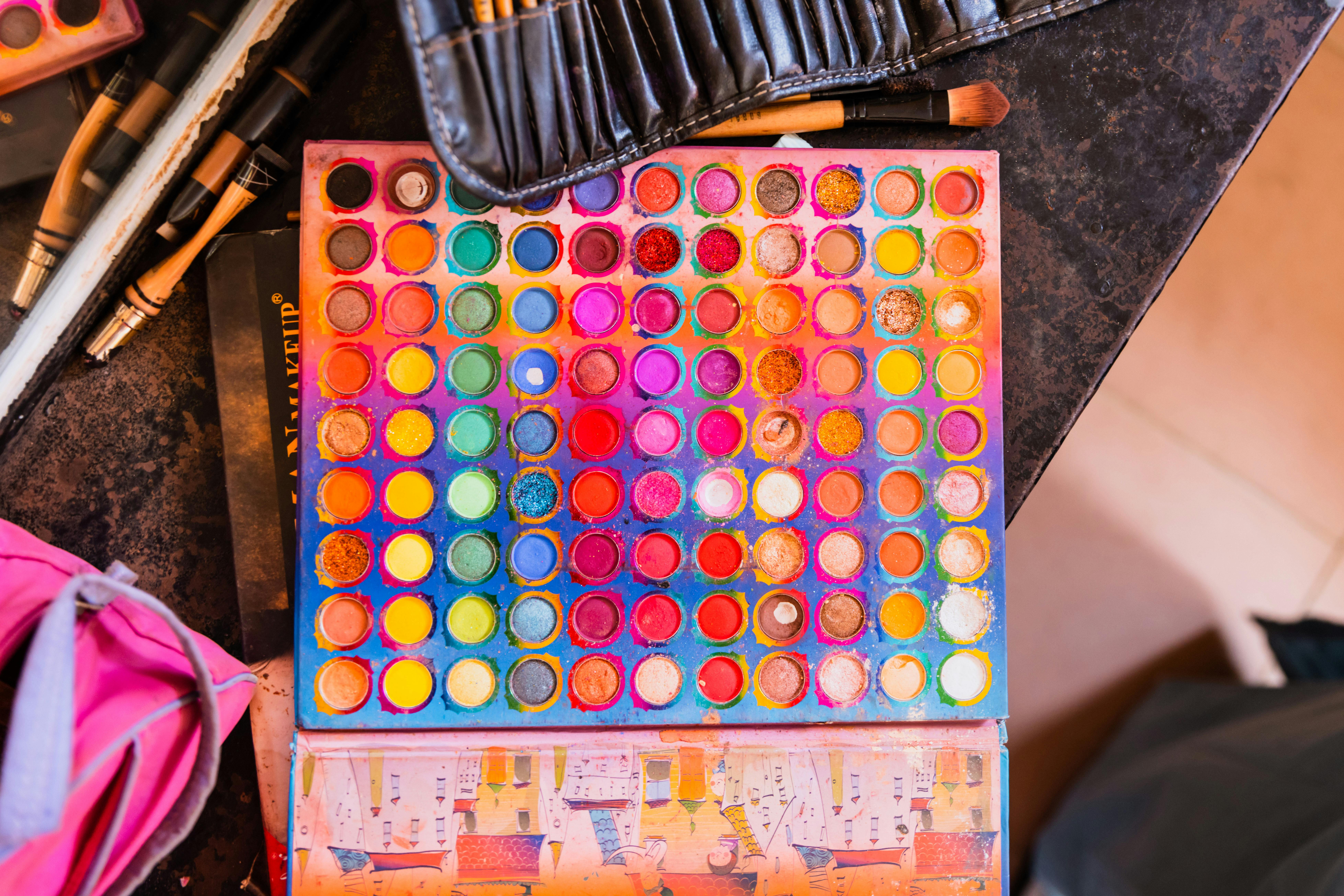 A professional color palette selection for a blog to create a cohesive brand identity.