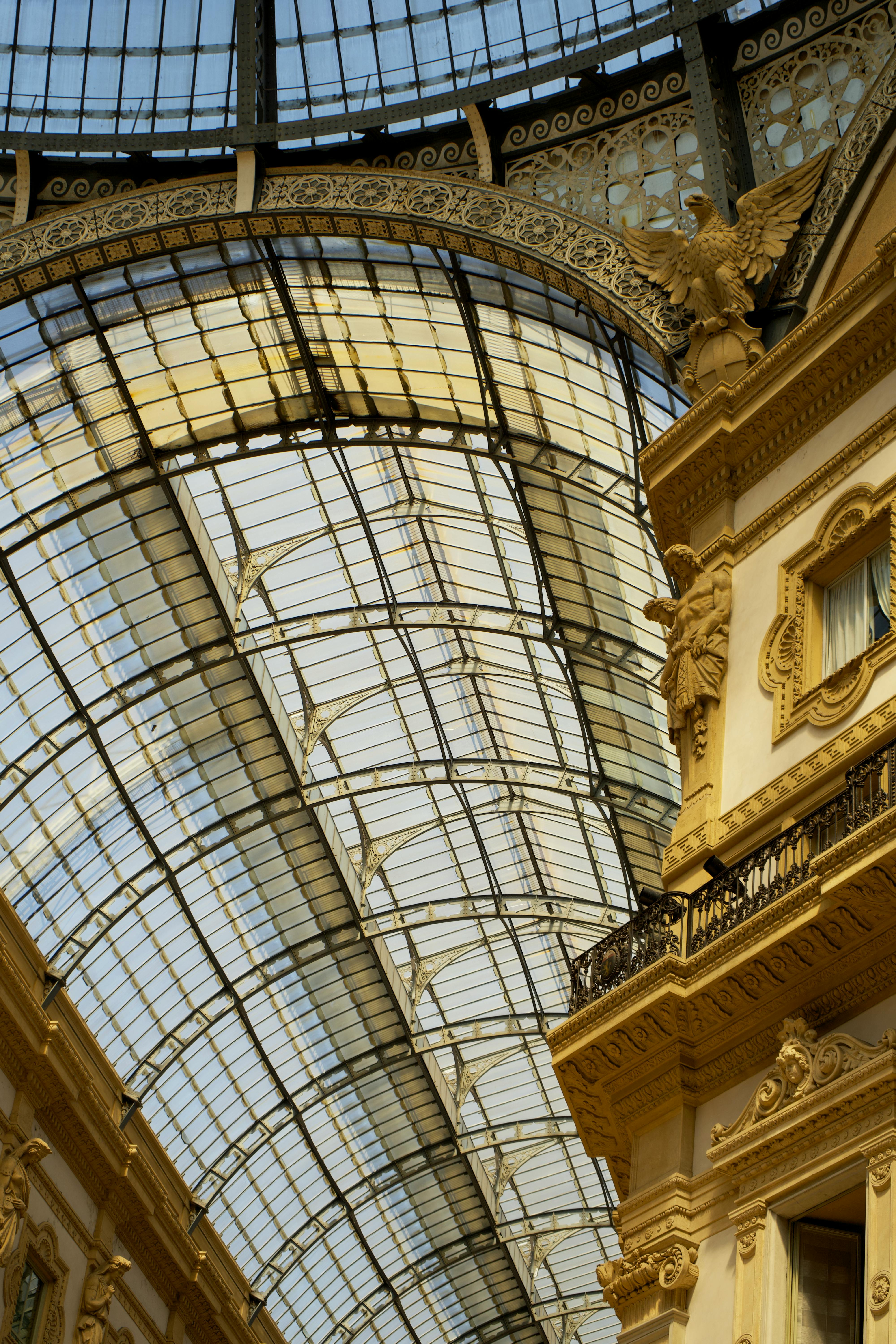 Louis Vuitton And Prada Stores In Galleria Vittorio Emanuele Ii Stock Photo  - Download Image Now - iStock