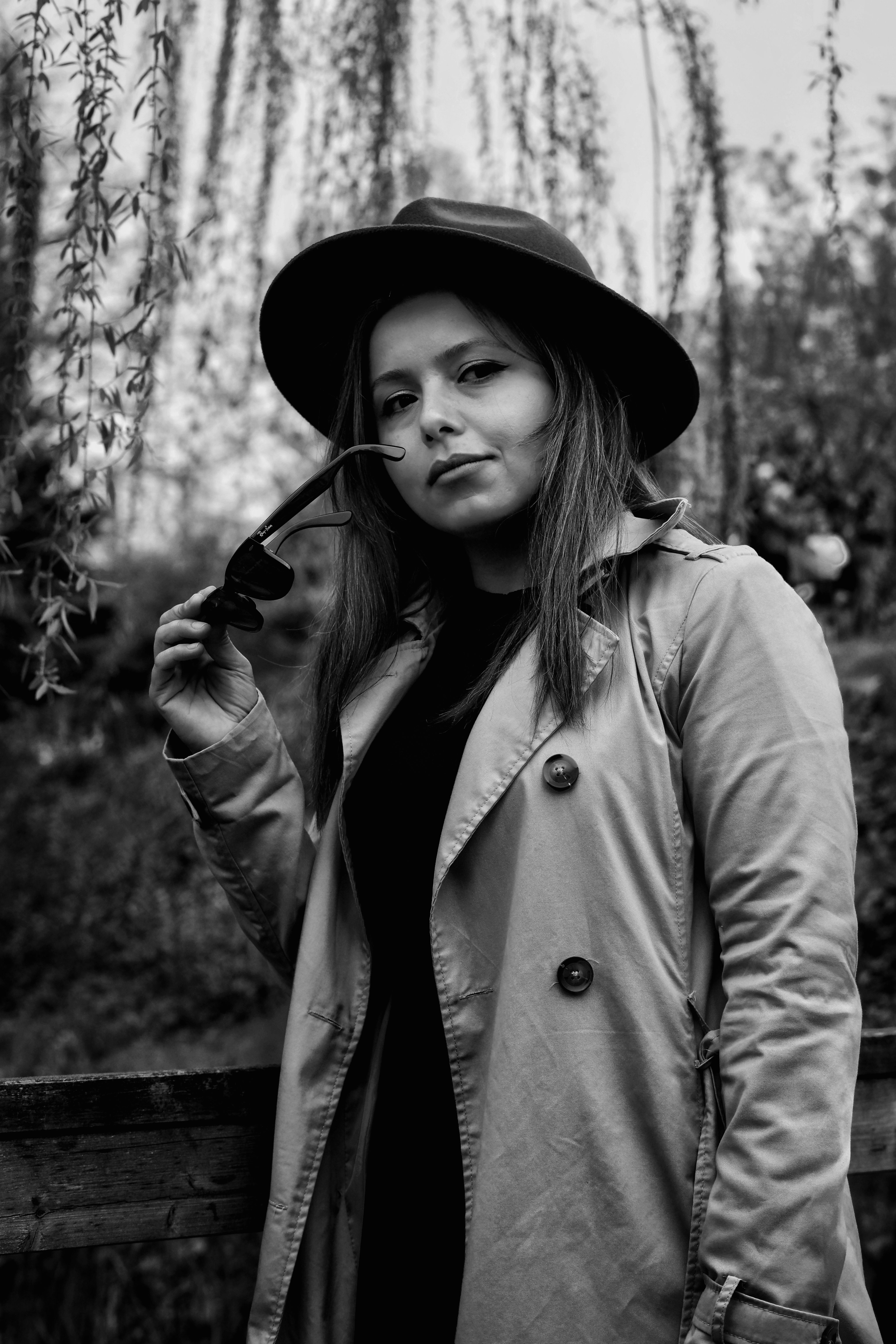 Woman Wearing a Trench Coat · Free Stock Photo