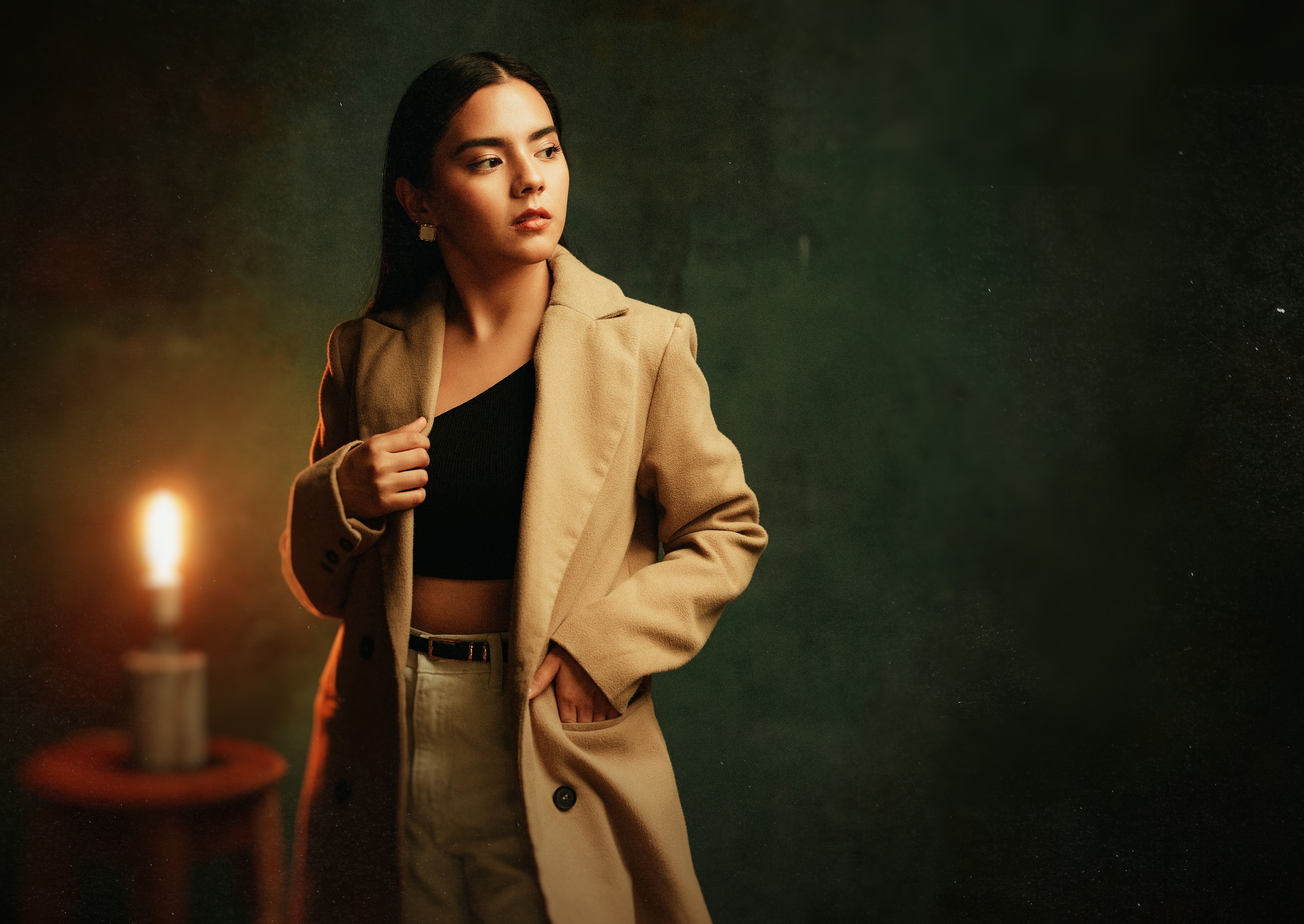 Model in Coat · Free Stock Photo