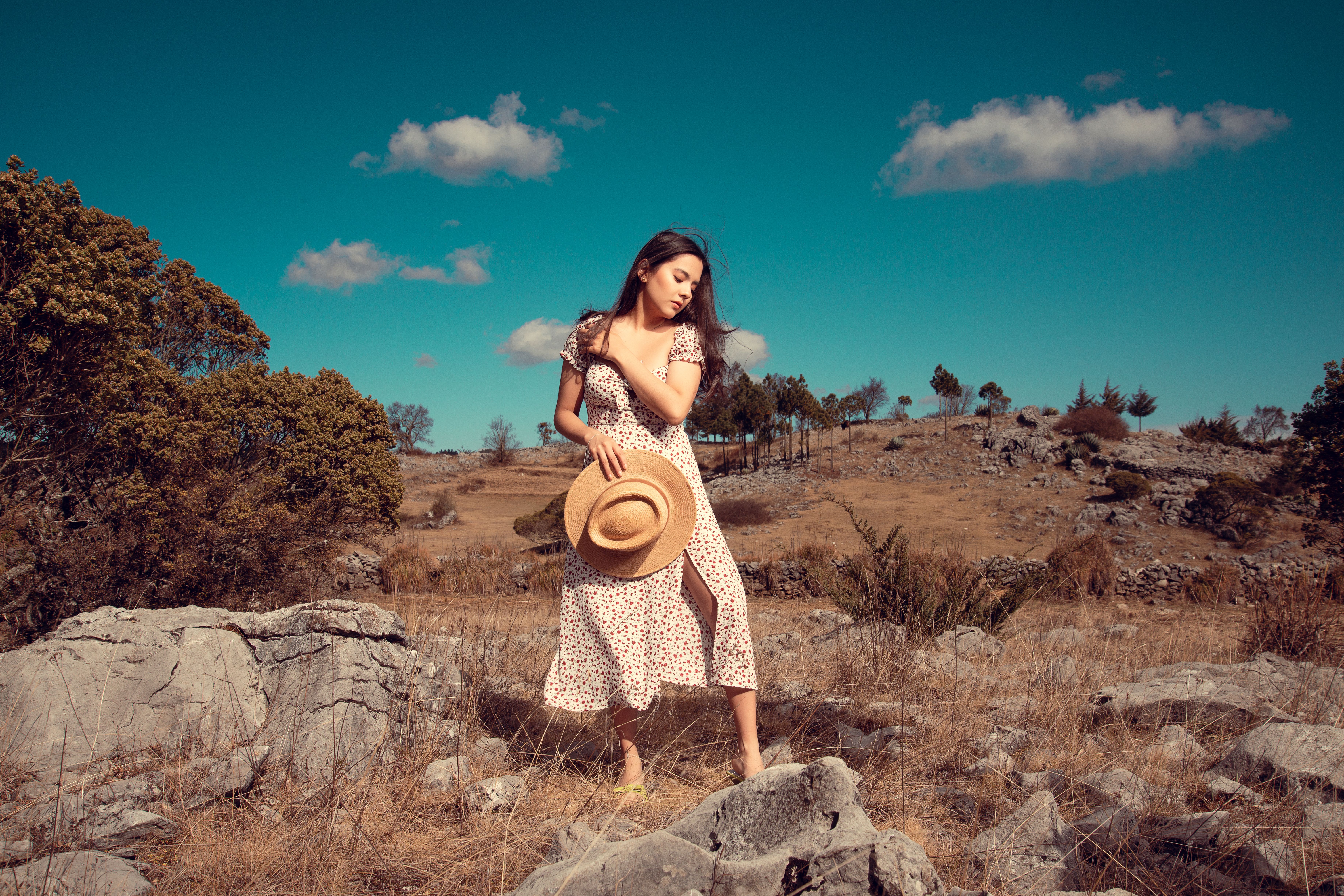 Model in Summer Dress · Free Stock Photo