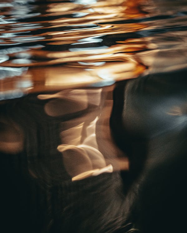 Abstract Photograph of Reflection in Water