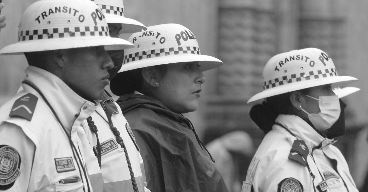 Police Page Police Officers in Uniforms and Hats · Free Stock Photo