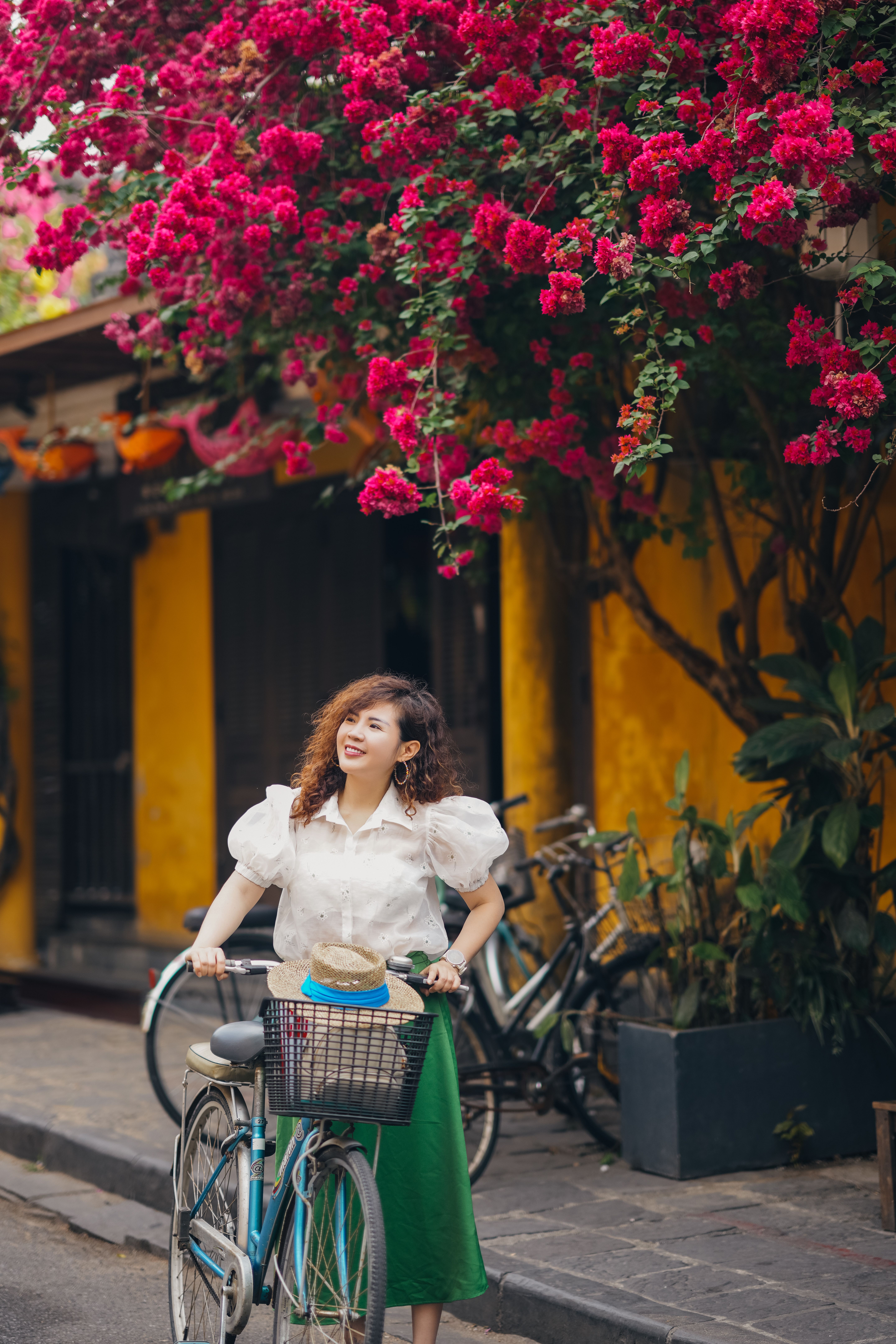 Woman Posing under Tree in Spring · Free Stock Photo