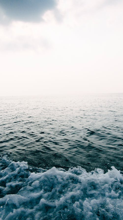 바다, 블루, 손을 흔들다의 무료 스톡 사진