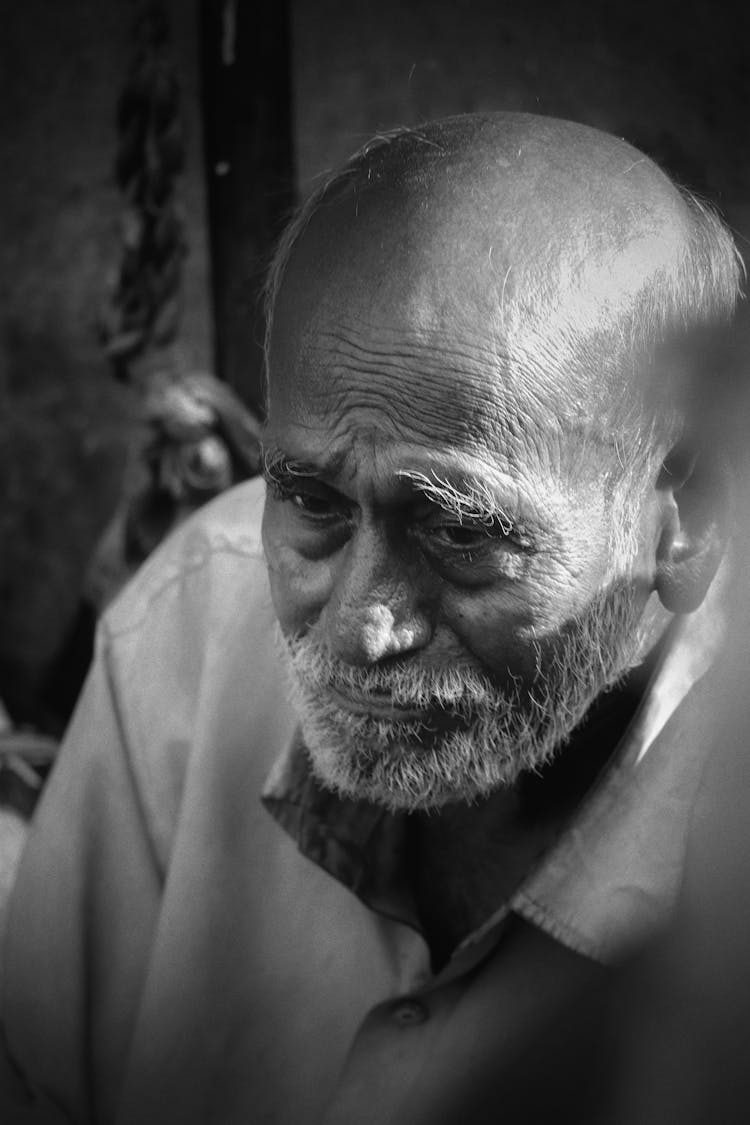 Elderly Man With Beard