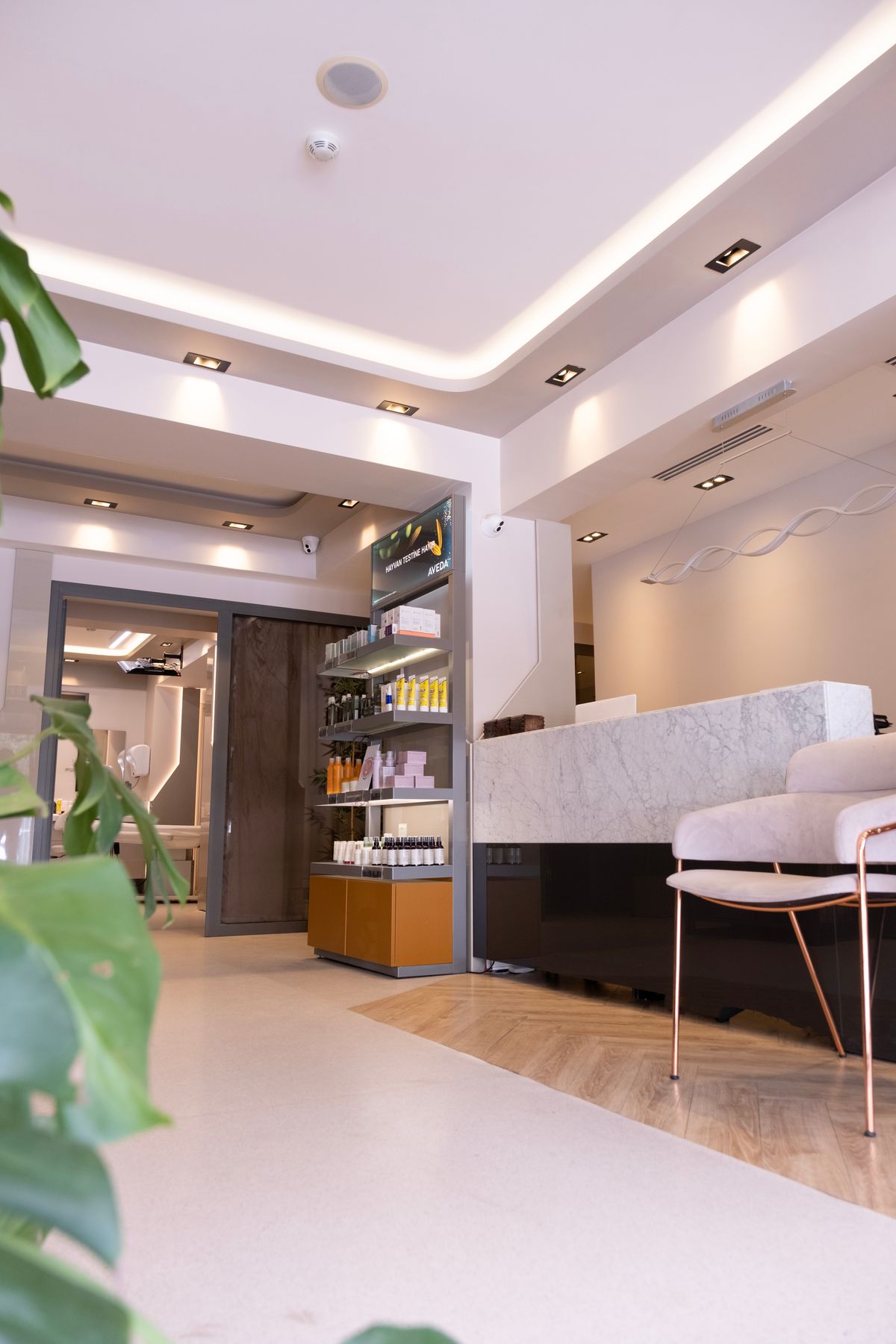 Indigo Wellness Spa reception and ambience