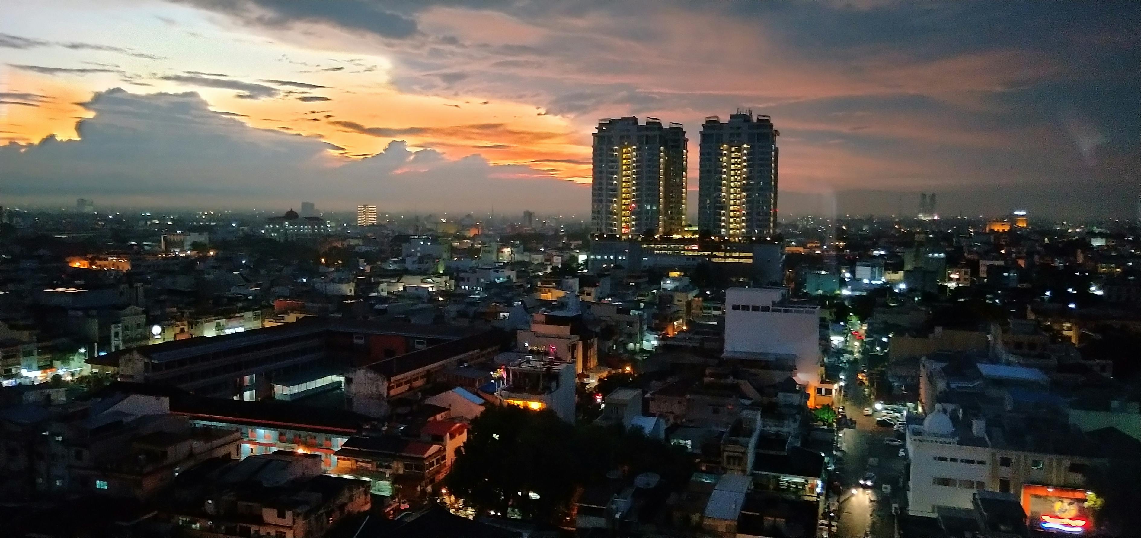 Free stock photo of Evening view of Medan