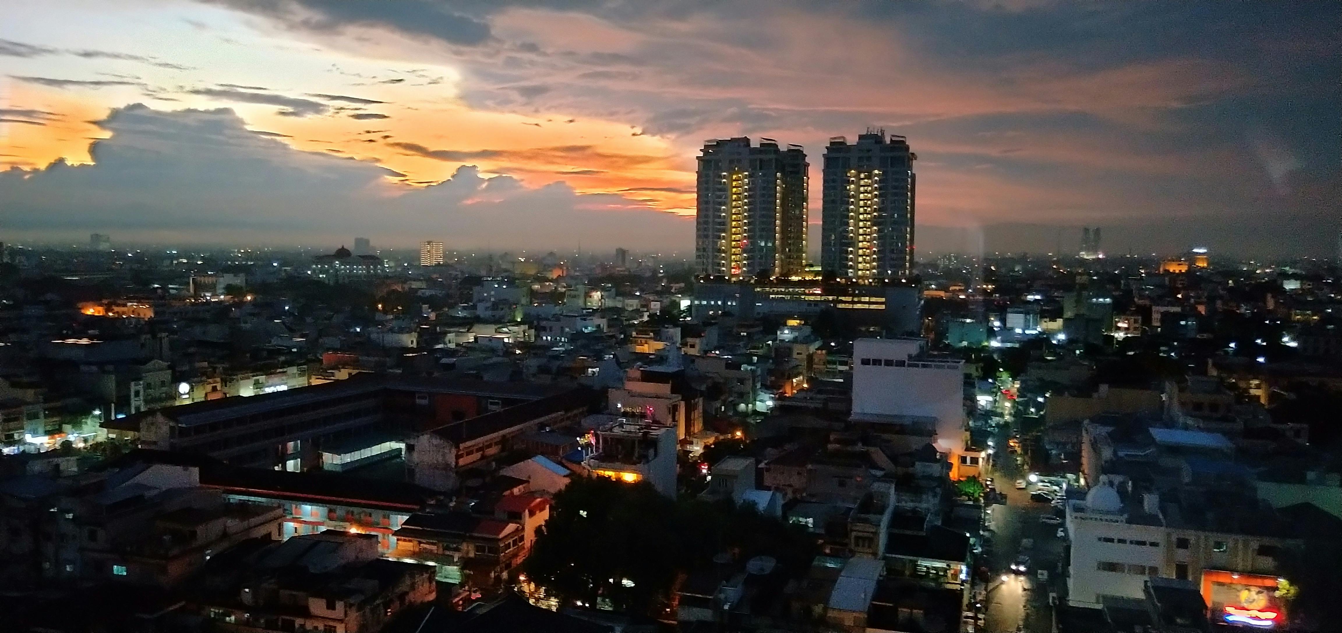 Foto Stok Gratis Tentang Pemandangan Malam Kota Medan